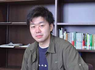 知識科学研究科　博士前期課程　細川英将さん