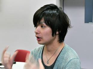 知識科学研究科　博士前期課程　黒澤隆也さん